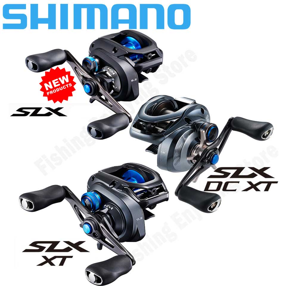 Shimano Reel Stradic - SHIMANO-SLX DC Baitcasting Carretel De Pesca,