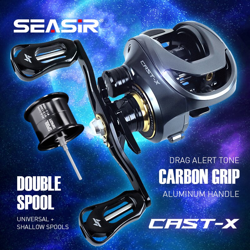 SEASIR Cast-X Carretel de arre - Kastking Reel Zephyr avaliação e preço