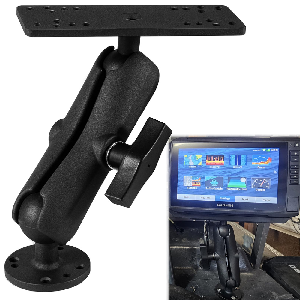 Suporte de Alumínio para Sonda - Fish Finder Mount avaliação e preço