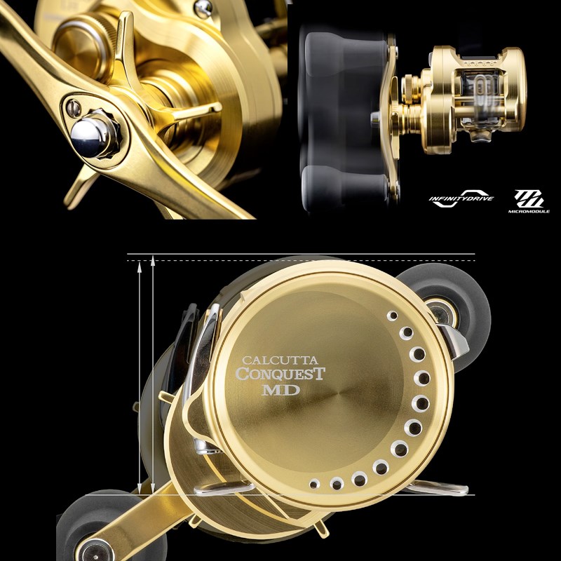 Shimano-Calcutta Conquest MD D - Shimano Reel Stradic avaliação e preço