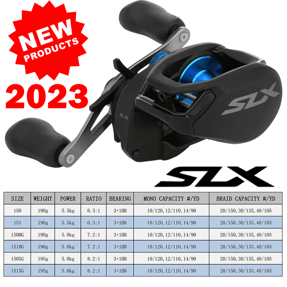SHIMANO-SLX DC Baitcasting Car - Shimano Reel Stradic avaliação e preço