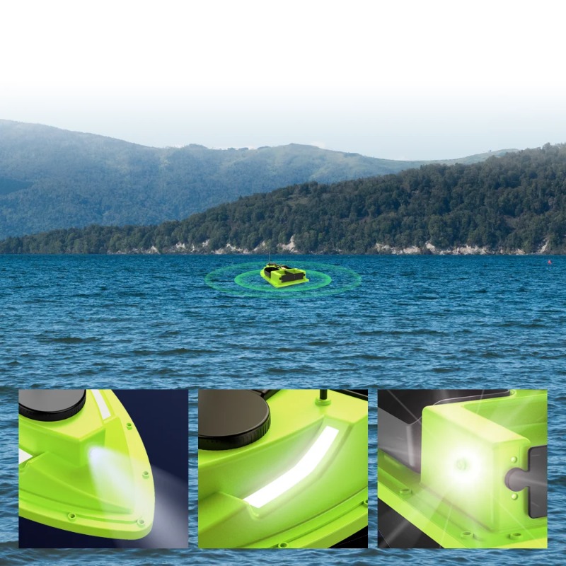 Barco de Isca RC D19 com GPS,  - Fishing Gps avaliação e preço